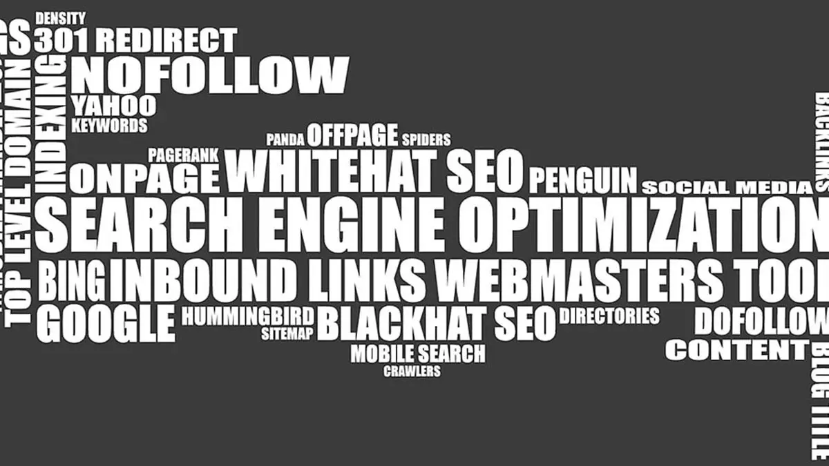 Visuel avec la mention Seach Engine Optimization